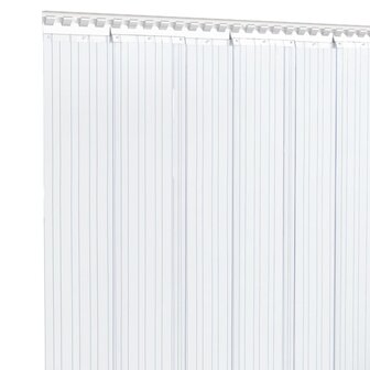 Deurgordijn 200x1,6 mm 50 m PVC transparant 3