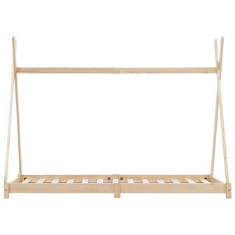 Kinderbedframe massief grenenhout 90x200 cm 3