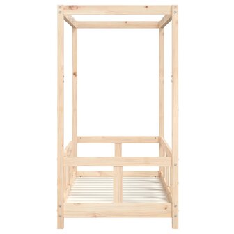 Kinderbedframe 70x140 cm massief grenenhout 5