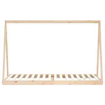 Kinderbedframe 90x200 cm massief grenenhout 4