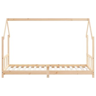 Kinderbedframe 90x200 cm massief grenenhout 4