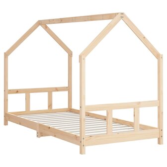 Kinderbedframe 90x200 cm massief grenenhout 6