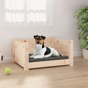 Hondenmand 55,5x45,5x28 cm massief grenenhout 1