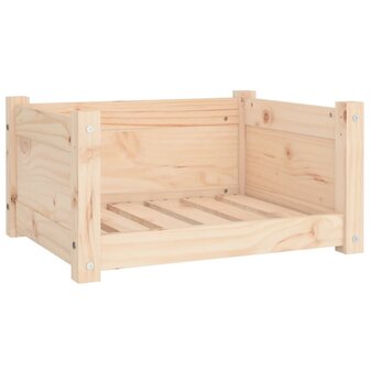 Hondenmand 55,5x45,5x28 cm massief grenenhout 2