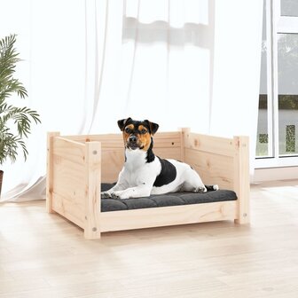 Hondenmand 55,5x45,5x28 cm massief grenenhout 3