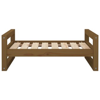 Hondenmand 75,5x55,5x28 cm massief grenenhout honingbruin 5