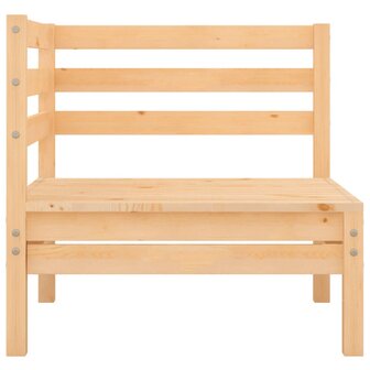 3-delige Loungeset massief grenenhout 5