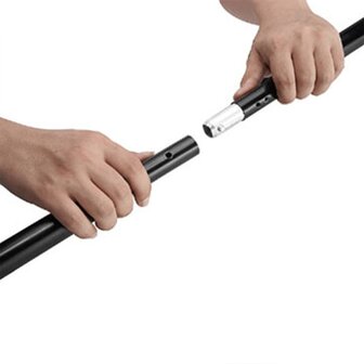 Fotostudioset met verlichtingsset en achtergrond 12