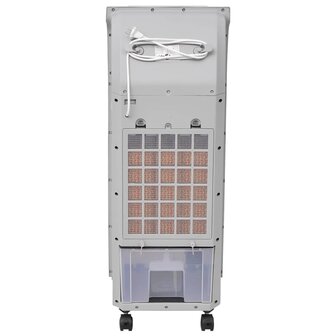 Luchtkoeler draagbaar 120 W 8 L 385 m&sup3;/u 37,5x35x94,5 cm 4