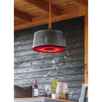 Sunred Heater Moderna Artix Ultra Smart hangend 2000 W ros&eacute;goud zwart 8