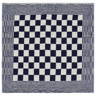 20-delige Keukendoekenset katoen blauw en wit 10
