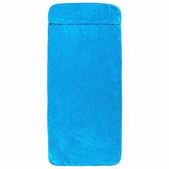 Strandhanddoeken 6 st 400 g/m&sup2; 60x135 cm stof turquoise 4