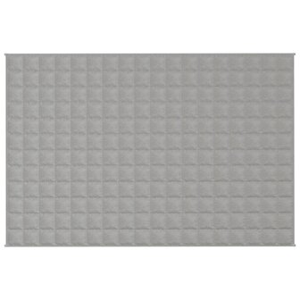 Verzwaringsdeken 122x183 cm 9 kg stof grijs 3