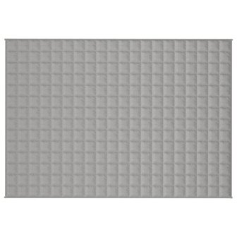 Verzwaringsdeken 140x200 cm 6 kg stof grijs 3