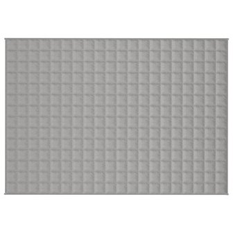 Verzwaringsdeken 140x200 cm 10 kg stof grijs 3