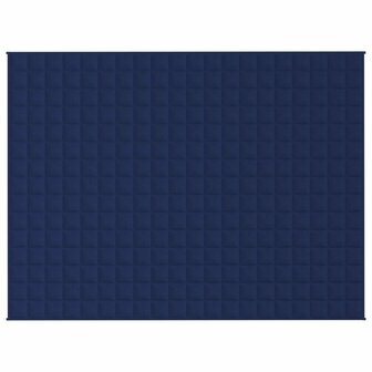 Verzwaringsdeken 152x203 cm 7 kg stof blauw 3
