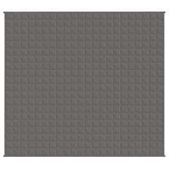 Verzwaringsdeken 200x225 cm 9 kg stof grijs 3