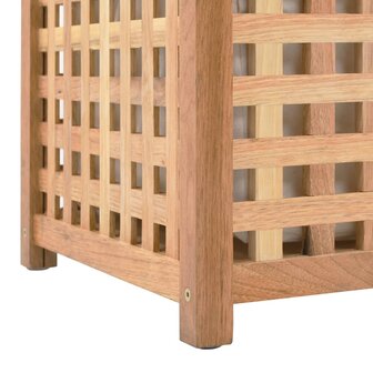 Wasmand 77,5x37,5x46,5 cm massief walnoothout 7