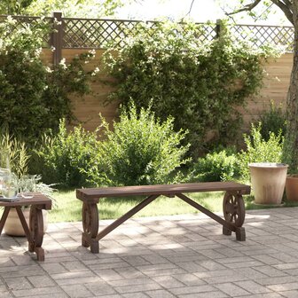 Tuinbank 115 cm massief vurenhout 3