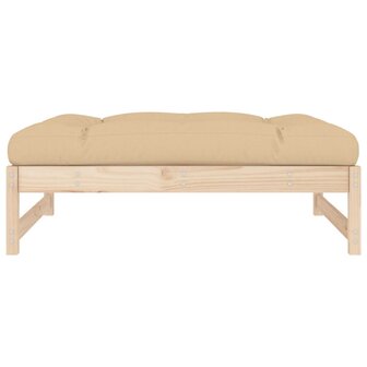 Tuinvoetenbank 120x80 cm massief grenenhout 4