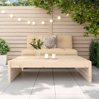 Tuinvoetenbank 120x80 cm massief grenenhout 3