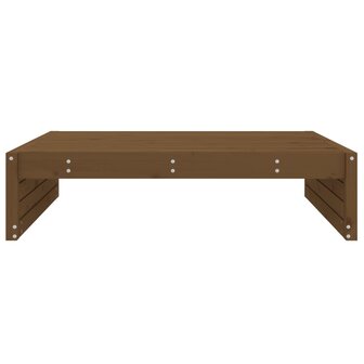 Tuinvoetenbank 120x80 cm massief grenenhout honingbruin 4