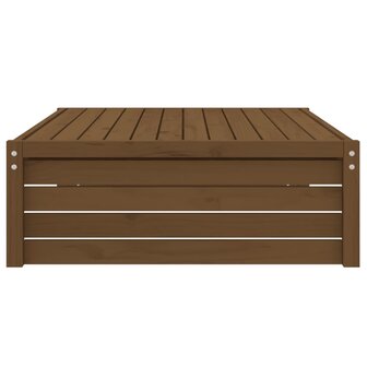 Tuinvoetenbank 120x80 cm massief grenenhout honingbruin 5