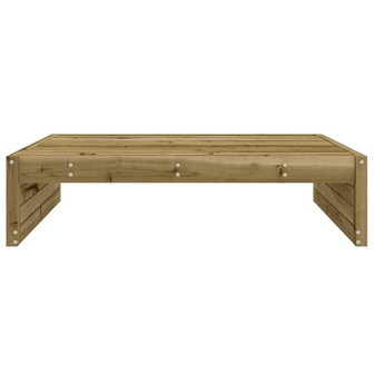 Tuinvoetenbank 120x80 cm ge&iuml;mpregneerd grenenhout 4