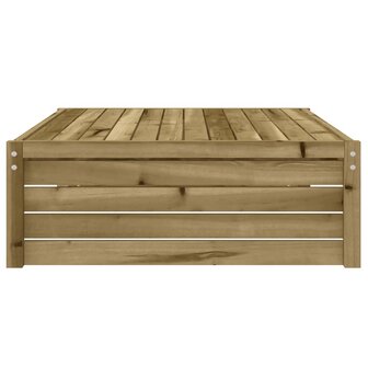 Tuinvoetenbank 120x80 cm ge&iuml;mpregneerd grenenhout 5