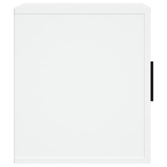 Tv-meubel 100x35x40 cm bewerkt hout wit 6