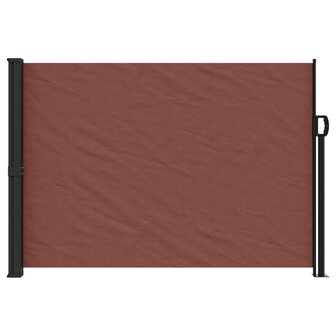 Windscherm uittrekbaar 140x300 cm bruin 3