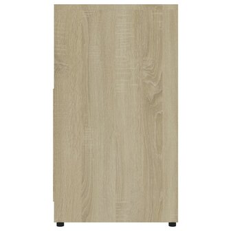 Badkamerkast 60x33x61 cm bewerkt hout sonoma eikenkleurig 7