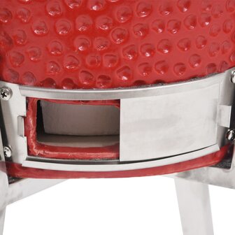 Kamado barbecue 81 cm keramiek 10