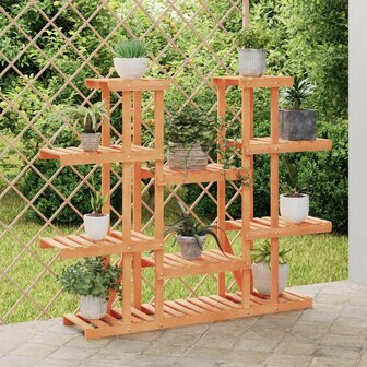 Plantenstandaard 110x25x110,5 cm massief vurenhout 1