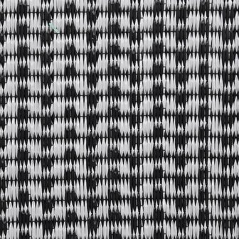Buitenkleed 140x200 cm polypropeen zwart 6