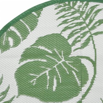 Buitenkleed &Oslash; 120 cm polypropeen groen 4