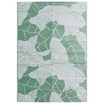 Buitenkleed 160x230 cm polypropeen groen 2