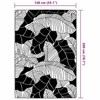 Buitenkleed 140x200 cm polypropeen groen 6