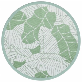Buitenkleed &Oslash; 160 cm polypropeen groen 2