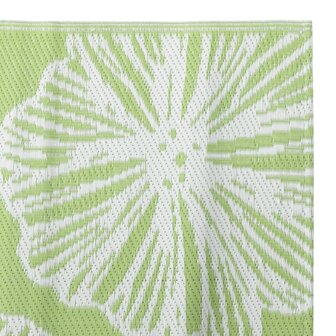 Buitenkleed 160x230 cm polypropeen groen 4
