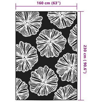 Buitenkleed 160x230 cm polypropeen groen 6