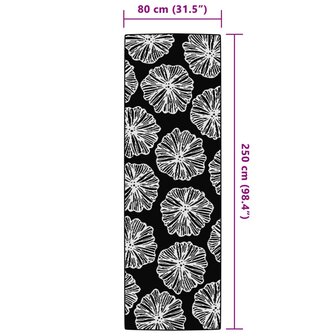 Buitenkleed 80x250 cm polypropeen groen 6