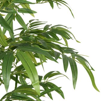 Kunstplant bamboe 240 bladeren 80 cm groen 3
