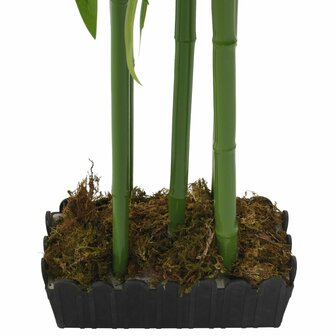 Kunstplant bamboe 240 bladeren 80 cm groen 4
