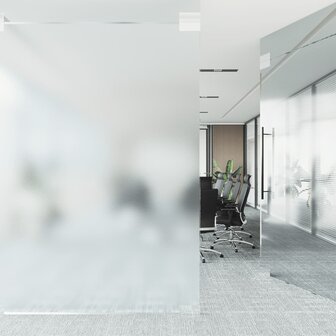 Raamfolies 3 st statisch mat PVC transparantgrijs 3