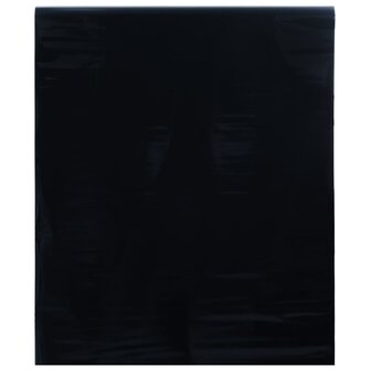 Raamfolies 3 st statisch mat PVC zwart 3