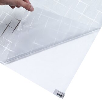 Raamfolies 4 st mat sterrenpatroon PVC 7