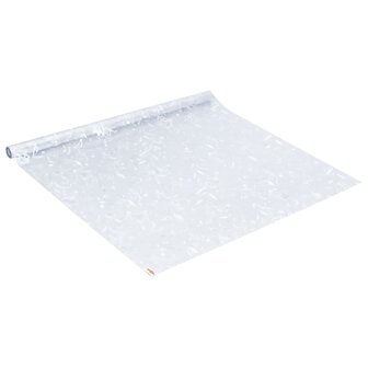 Raamfolies 2 st mat bloemenpatroon PVC 6