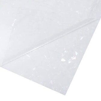 Raamfolies 3 st mat 3D regenboogpatroon PVC 7
