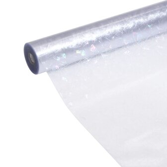 Raamfolies 3 st mat 3D regenboogpatroon PVC 8